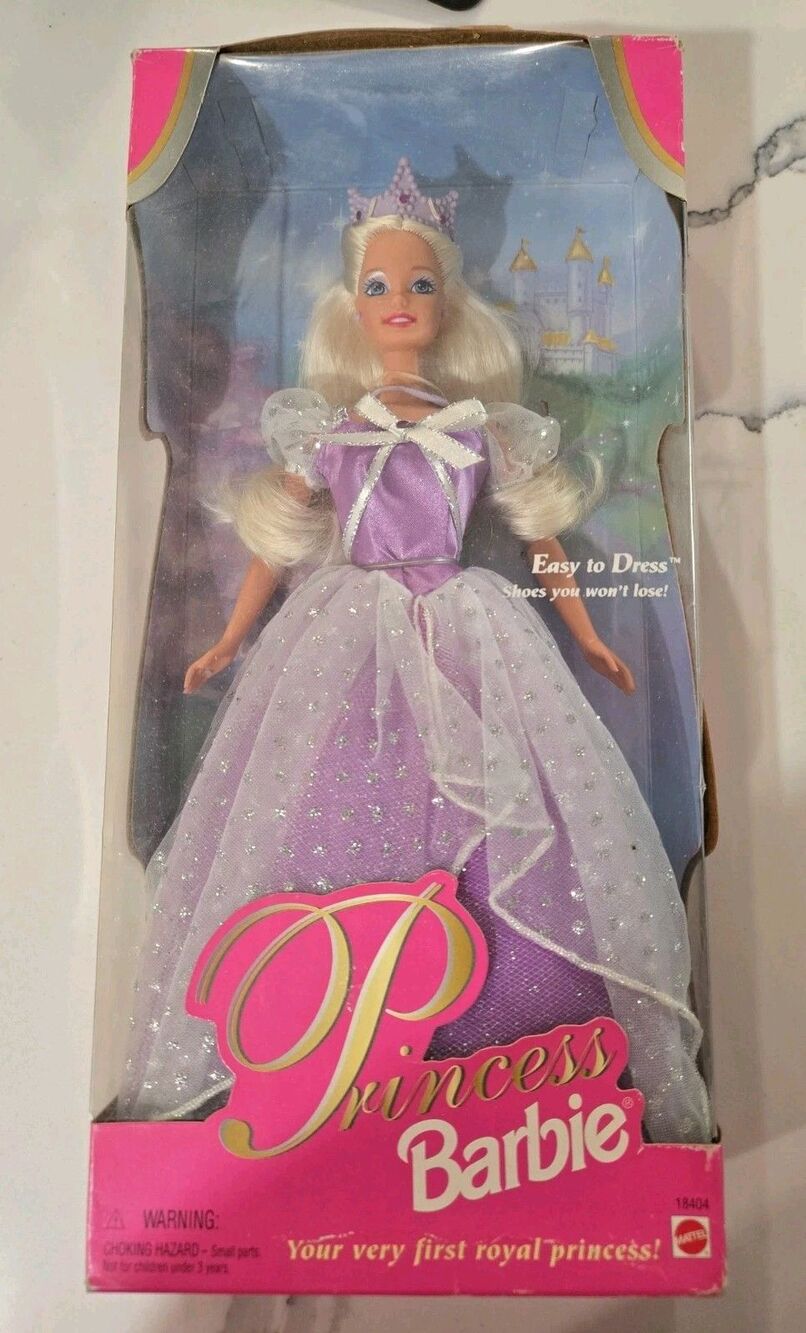 NOS BARBIE PRINCESS VINTAGE BARBIE DOLL 1997 MATTEL